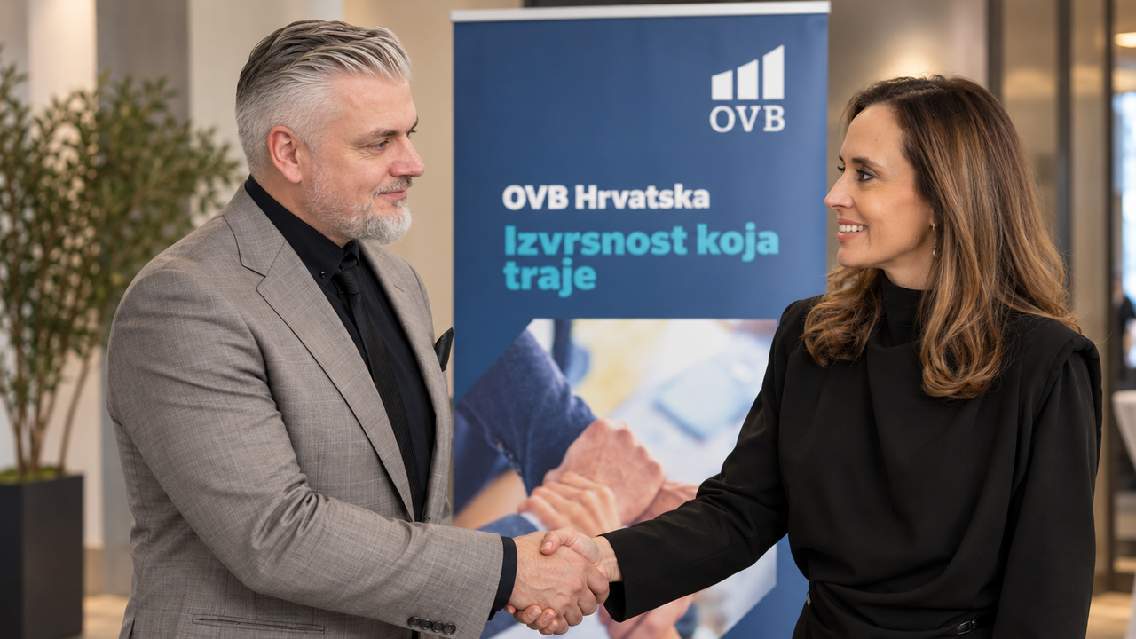 OVB financijski planeri se rukuju